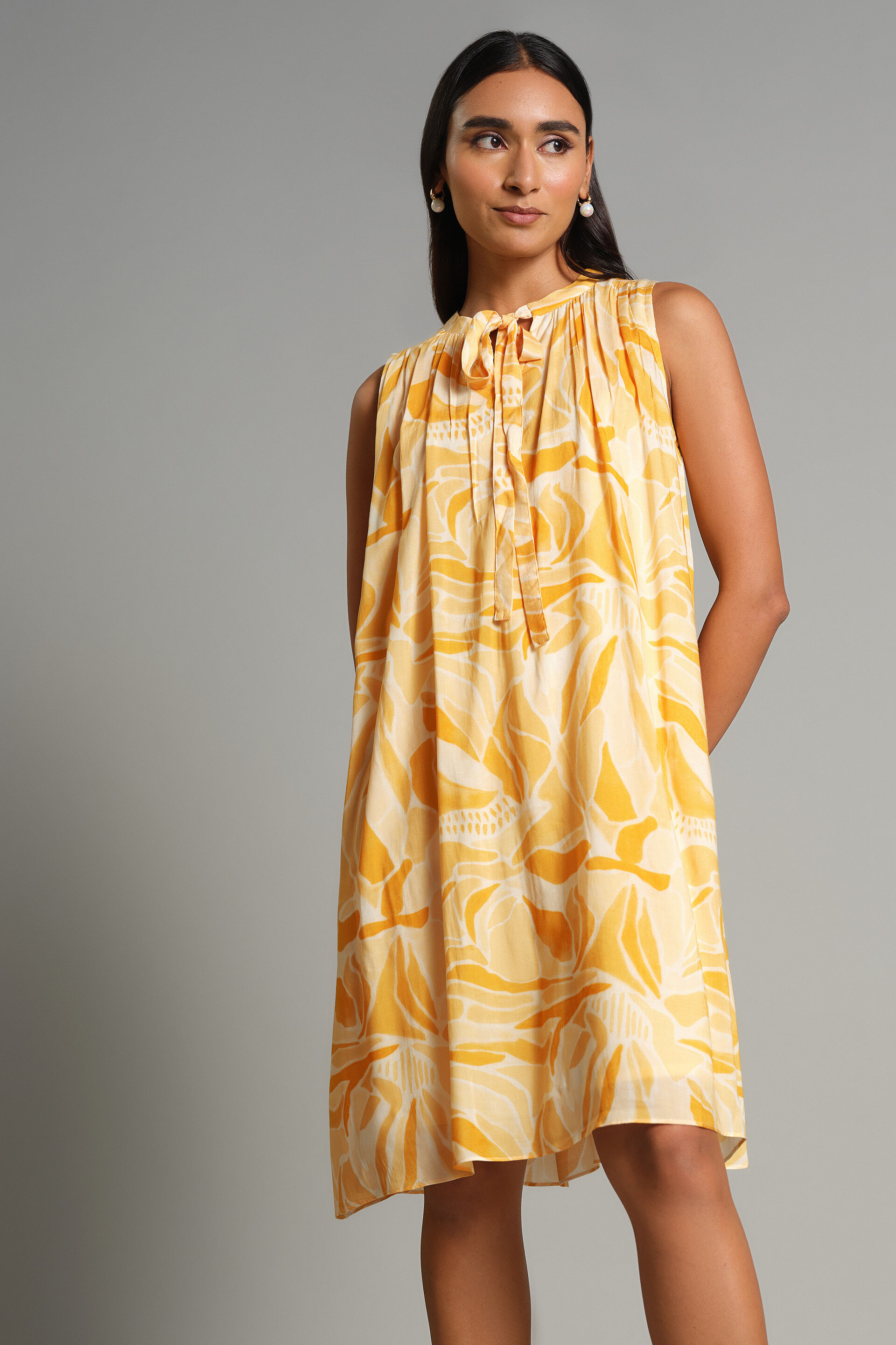 Sun Blaze Dress, Yellow, image 2
